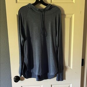 Athleta Uptempo Hoodie - Heather Blue